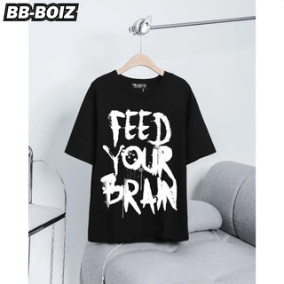 Áo thun BB - Boiz Big Size nam tay ngắn màu đen chất cotton size lớn, bigsize 75 - 130kg