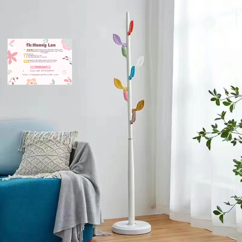 Cây treo quần áo hình lá hàng oder
