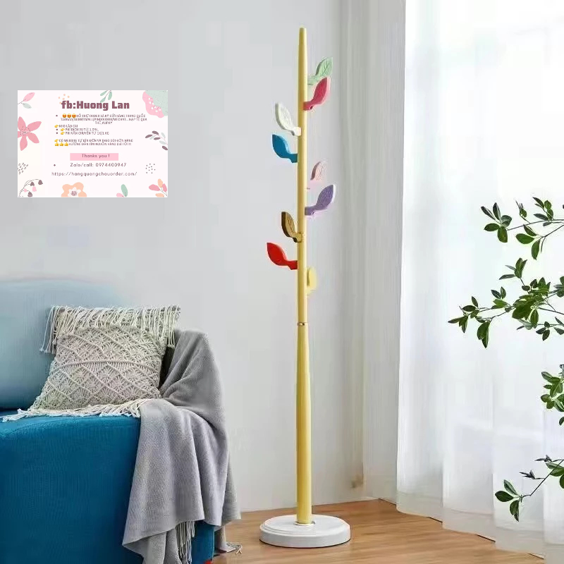 Cây treo quần áo hình lá hàng oder