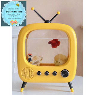 Bể cá mini hàng oder tặng kèm đồ trang trí