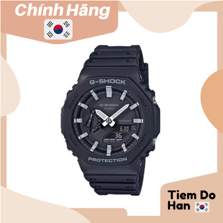 Đồng hồ casio nam dây nhựa gshock ga-2100-1a chính hãng bill hàn