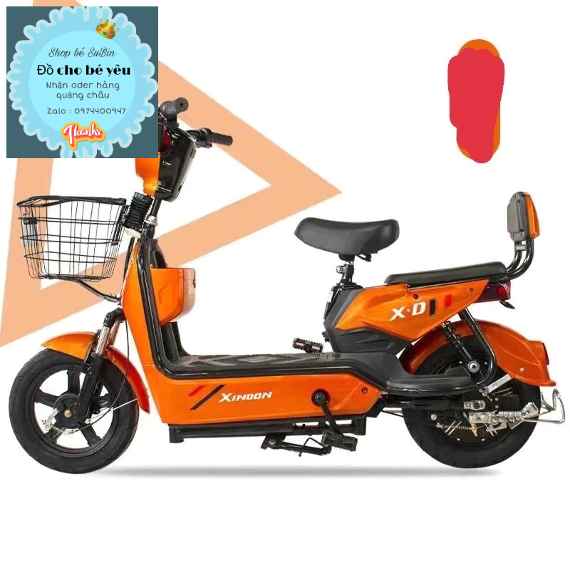 Xe điện sẵn đen ( Đã kèm bình ăc quy). | BigBuy360 - bigbuy360.vn
