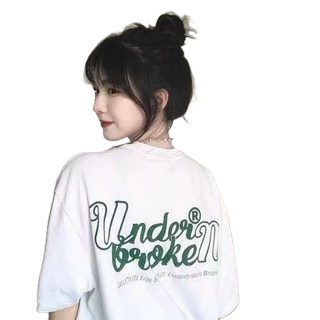 Áo Thun Unisex Nam Nữ Form Rộng Tay Lỡ Thời Trang Hàn Quốc UNDER BROKEN