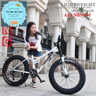 Xe đạp thể thao 26icnh- sẵn trắng