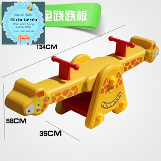 Cầu bập bênh cho bé