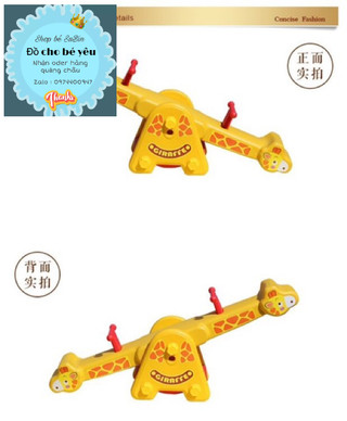 Cầu bập bênh cho bé