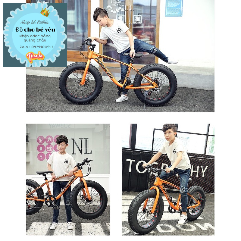 Xe đạp thể thao năng động cá tính cho bé s 20