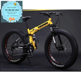 Xe đạp bánh béo gấp oder