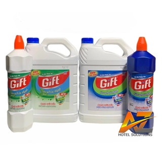Nước TẨY RỬA phòng tắm Gift Bạc Hà can 3,8kg chuyên tẩy bồn cầu , nhà vệ sinh , nhà nghỉ , khách sạn