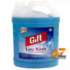 Nước lau kính Gift chính hãng can 4kg Công Thức Thế Hệ Mới Hương Biển Tươi Mới, Giúp Trong Suốt, Chống Bụi