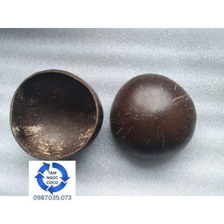 Chén gáo dừa mài bóng