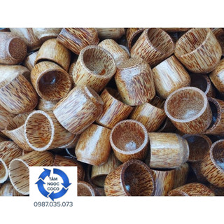 Ly gỗ dừa nguyên khối hàng loại 1 cực đẹp