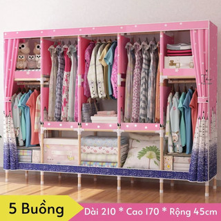 Tủ Quần Áo Tủ Vải Khung Gỗ Bọc Nhựa Loại 1 Chống Ẩm Mốc Khẳng Định Đây Là Sảm Phẩm Đáng Mua Nhất Trong Tầm Giá