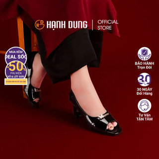 Giày hở mũi cao gót hạnh dung hd04909ad