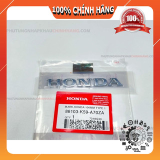 Tem chữ nổi HONDA VARIO yếm trước chính hãng Honda Indo 86103K59A70ZA