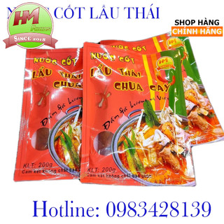[Chính Hãng]Cốt Lẩu vị TomYum/ Lẩu Thái mới nhất của HMFOODS[Hỏa Tốc]🗣