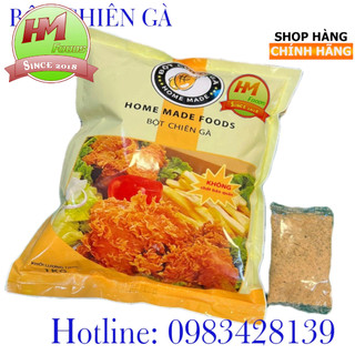 Bột chiên gà HMFOODS, Bột chiên gà giòn kfc gói 1kg ( mua 1kg bột tặng 50gr gia vị tẩm gà)