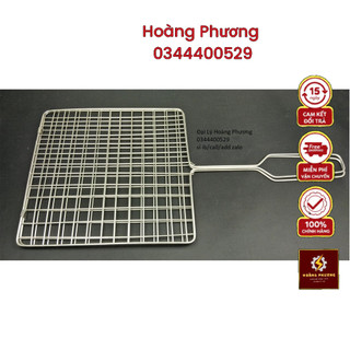 vỉ nướng thịt inox, vỉ kẹp nướng inox