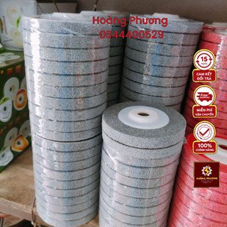 nỉ hồng nỉ xám đánh bóng inox 100mm
