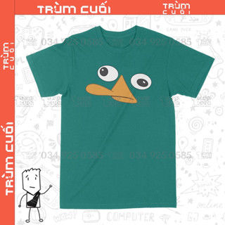 Áo thun Thú mỏ vịt Perry Unisex Trùm Cuối Cine, Cotton 100% Jadedome nam nữ 0071