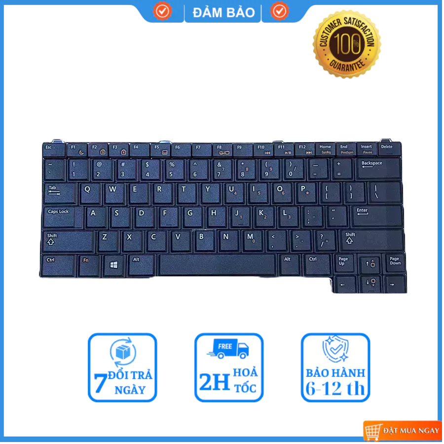 Bàn Phím Laptop Dell Latitude E5420 E5430 E6320 E6330 E6420 E6430 E5430 E6440 Mới 100%