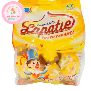 Thạch sữa caramel lapatie long hải/ gói 400g