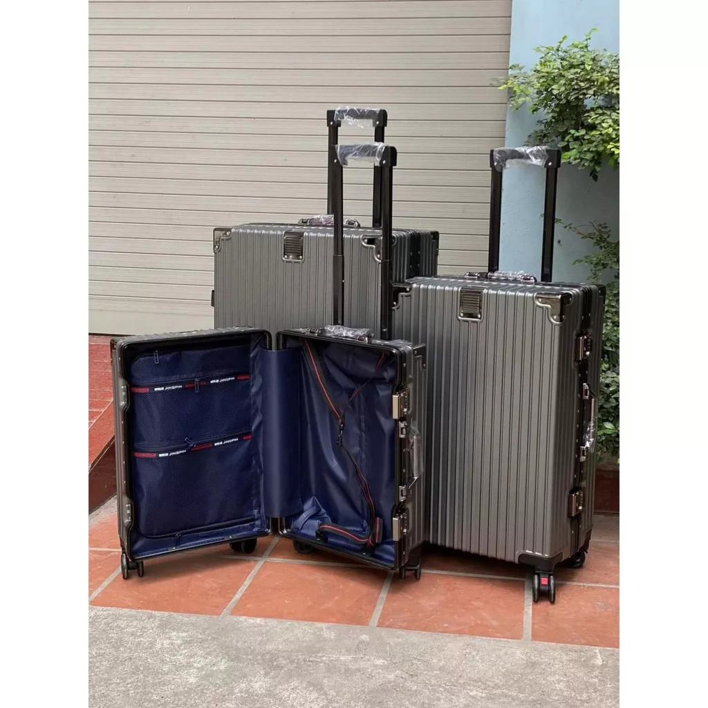 Vali du lịch khung nhôm khóa số cực kỳ chắc chắn 70kg ngồi lên thoải mái | BigBuy360 - bigbuy360.vn