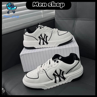 Giày thể thao MLB Chunky đen, Giày sneaker Chunky NY liner black white hot 2023