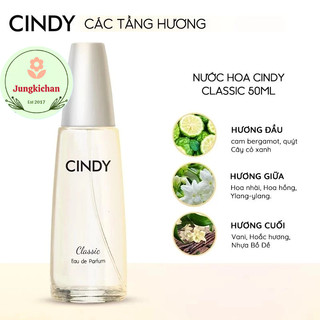 (5 MÙI) Nước hoa Cindy 50ml
