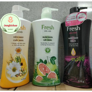   3 LOẠI  Dầu Gội Cao Cấp Fresh 650g 