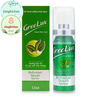 Xịt thơm miệng Greelux 12ml - Dược phẩm Hoa Linh.