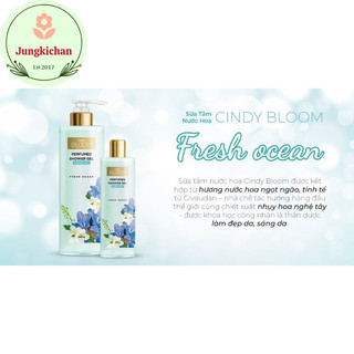 (TẶNG 1 KHĂN ĐA NĂNG)(640g) Sữa tắm CINDY BLOOM hương nước hoa - 4 mùi lựa chọn