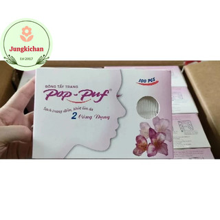 Bông trang điểm POP PUF 100 miếng
