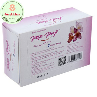 Bông trang điểm POP PUF 100 miếng