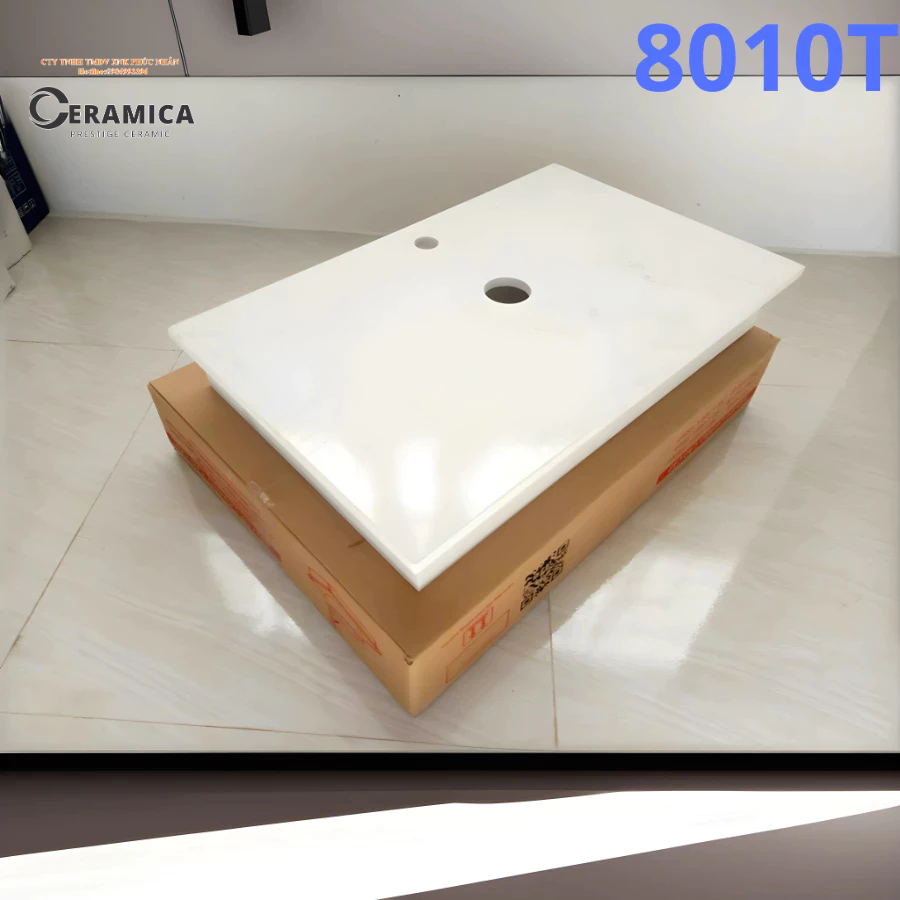 Bàn Đá Lavabo, Bàn đá đặt lavabo trên mặt bàn.