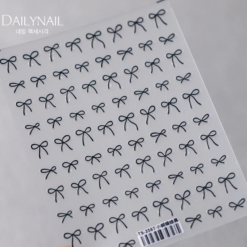 Sticker Dán móng nơ Hot Trend