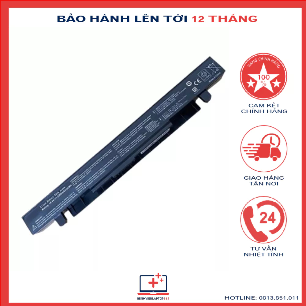 PIN Laptop Asus X550 X450 A41-X550 R510C X550C X550L X550J R510L X550CA X552E X550V K550L F550V X550A P550C X550EA X550D