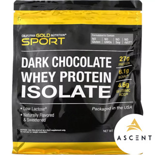 Whey Protein Isolate không chất tạo ngọt ''California Gold Nutrition'' : 2lbs 907g