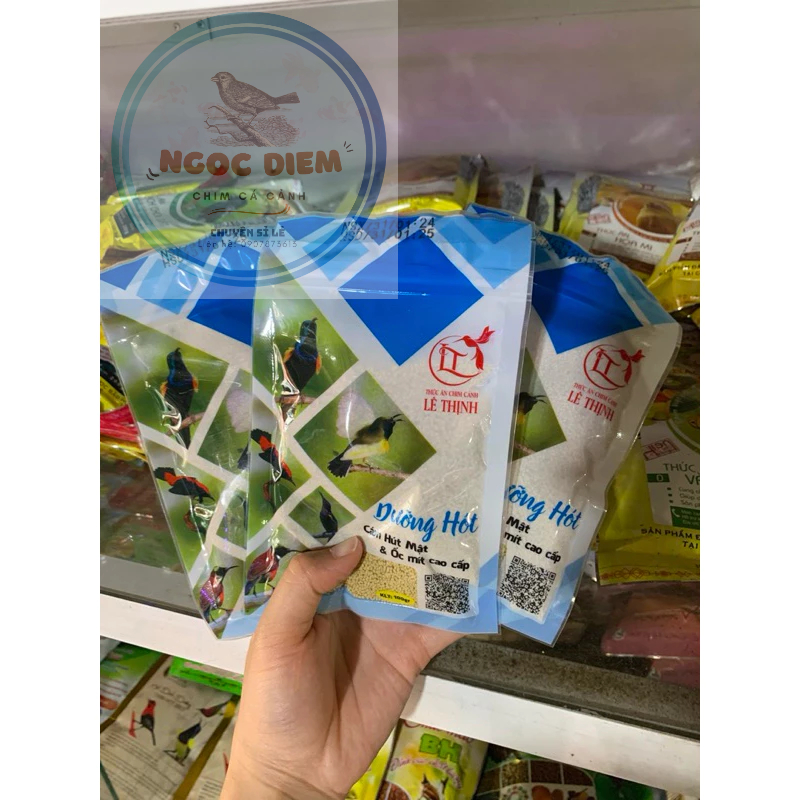 Cám Hút Mật & Ốc Mít Lê Thịnh - Dưỡng Hót (Gói 100g)