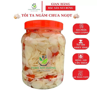 Tỏi Ta Ngâm Chua Ngọt Giòn Thơm Ngon Chuẩn Vị Food Ánh Dương TN-01