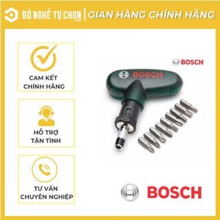 Mũi vặn vít cầm tay 10 món bosch 2607019510