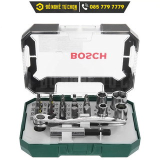 Dụng cụ vặn vít 26 món Bosch 2607017322