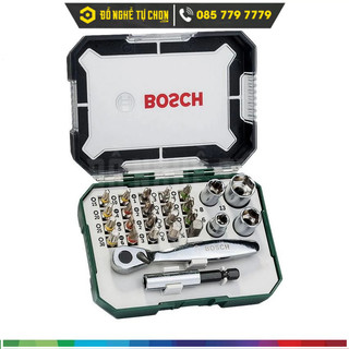 Dụng cụ vặn vít 26 món Bosch 2607017322