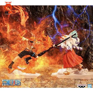 Mô hình one piece - one piece - mô hình figure chính hãng - new - ace vs yamato