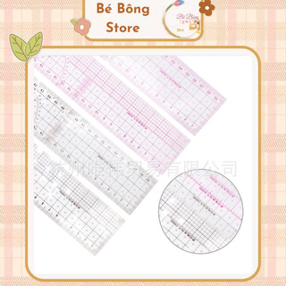 Thước nhựa dẻo 60cm dùng trong may mặc có thể uốn cong