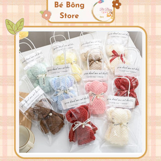 Khăn tạo hình gấu dễ thương làm quà tặng, quà cưới