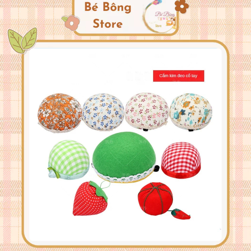 Gối Cắm Kim, Đệm Cắm Kim, Ghim Kim Đeo Cổ Tay