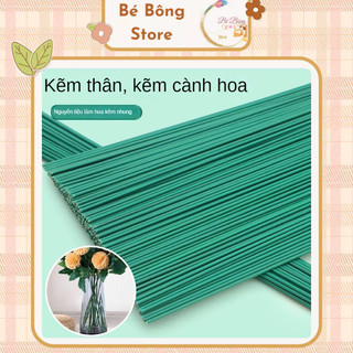 Set 10 Kẽm Thân, Kẽm Cành làm thân hoa Kẽm Nhung, phụ kiện handmade