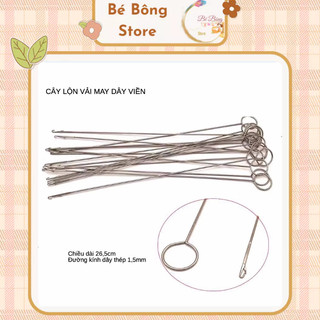 Cây lộn vải may dây viền, xỏ dây, luồn thun