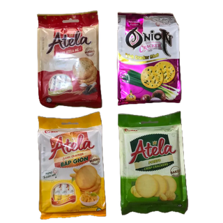 Bánh Cracker Bắp,Hành,Khoai tây,Mè Libra 230gr